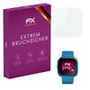 atFoliX Plastic Glass Protective Film compatible with Fitbit Versa Lite Edition, 9H Hybrid-Glass FX Screen Protector view 1