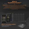 KeyWallet Reader KeyWallet TOUCH Card Reader Device Hardware BTC LTC ETH BCH view 2