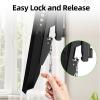 USX MOUNT TV Wall Mount,Low Profile TV Mount for Most 42-95 Inch Flat Screen Televisions,Max VESA 600x400mm Fixed Wall Mount Bracket Holds up to 132 lbs,Fits 16"/18"/24" Studs view 3