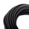ZhiYo 50FT 3/8 Wire Loom Split Tubing Auto Wire Conduit Flexible Cover | High Temperature Heat Resistant -40F to 257F | Plastic Cover for Electrical Wires & Cables view 1