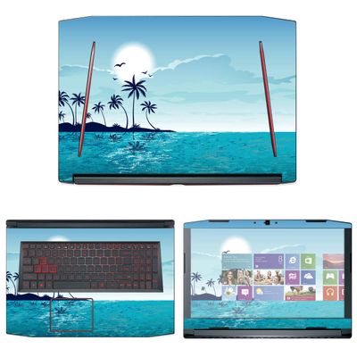 Decalrus - Protective Decal Beach Skin Sticker for Acer Predator Helios 300 PH317 (17" Screen) case Cover wrap ACpredatorHelios17-96