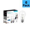Xtricity A19 Clear Incandescent Rough Service Light Bulb, 100 Watt, 2700K Soft White, E26 Medium Base, 1020 Lumens, 130V (6 Pack) view 2