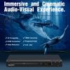 MEGATEK Region-Free HDMI DVD Player for TV, Compact CD/DVD Player for Smart TV, USB Port, Plays All Region DVDs & Multi Formats, Metal Housing, HDMI/RCA Cables & Remote Included view 3