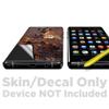 Skin Decal Vinyl Wrap for Samsung Galaxy Note 9 | Decal Stickers Skins Cover| Rusted Away Metal Flakes of Rust Panel view 2