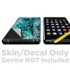 Skin Decal Vinyl Wrap for Samsung Galaxy Note 9 | Decal Stickers Skins Cover| Chrysocolla hydrated Copper Glass Teal Blue view 2
