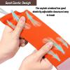 SPYMINNPOO Player Bands, Durability Nylon Soccer Armband Adjustable Captain Bands for Outdoor Team Sports Groups(Orange) view 3