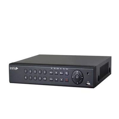 INVID TECH PN1A-8X8, 8 Ch NVR with 8 Plug & Play Ports, 64 Mbps, 1 HD Bay, 4K