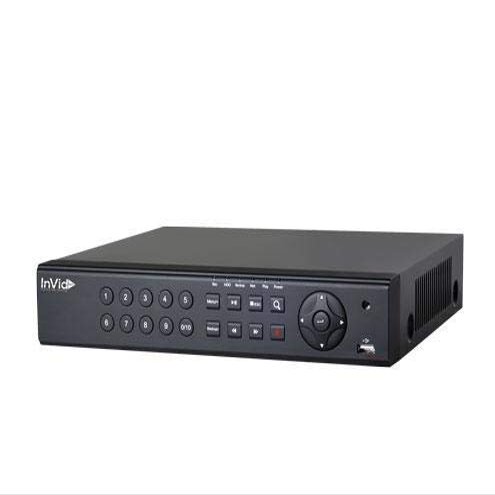 INVID TECH PN1A-8X8, 8 Ch NVR with 8 Plug & Play Ports, 64 Mbps, 1 HD Bay, 4K