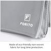 19" 20" 21.5" 22" Universal Computer Monitor Dust Cover for 19 Inch to 22 Inch LCD/LED HD Screen Panel (Size: 21W x 14H x 3D), Nonwoven Fabric Dust-Proof, Water Resistant -Gray view 4