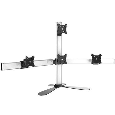 Continews Screen Quartet Freestanding Monitor Mount for Four Monitors