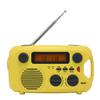 Kaito Emergency Radio KA580 Digital Solar Dynamo Crank Wind Up AM/FM & NOAA Weather Radio Receiver with Real-time Alert, MP3 Player & Phone Charger (Yellow) view 1