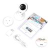 Pyle HD 720p IP Cam/WiFi Camera, Wireless Remote Surveillance Monitoring, Built-in Speaker & Microphone for 2-Way Communication, Downloadable App (White) view 3