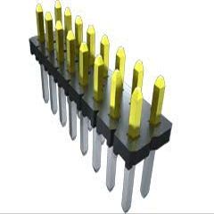 TLW-108-05-G-D, Conn Unshrouded Header HDR 16 POS 2.54mm Solder ST Thru-Hole Bulk (25 Items)