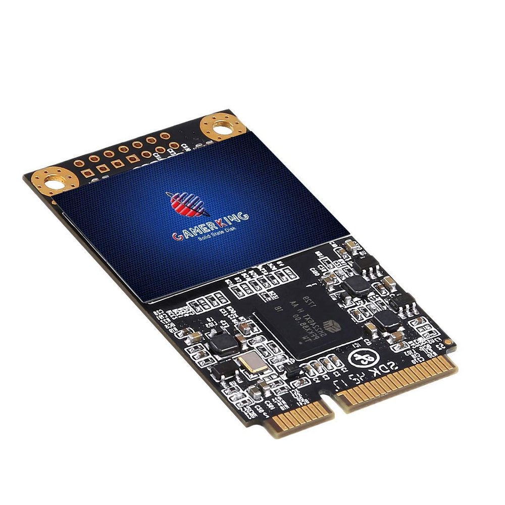 GAMERKING SSD msata 256GB Internal Solid State Drive High Performance Hard Drive for Desktop Laptop SATA3 6Gb/s Mini PC(256GB, MSATA)