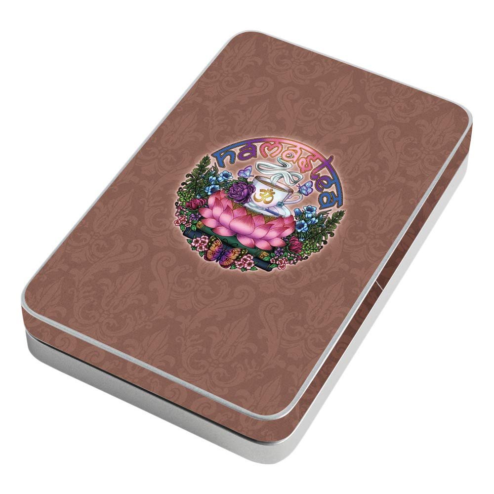 MightySkins Skin Compatible with Lifeprint 3x4.5 Hyperphoto Printer - Namastea | Protective, Durable, and Unique Vinyl Decal wrap Cover | Easy to Apply, Remove, and Change Styles | Made in The USA