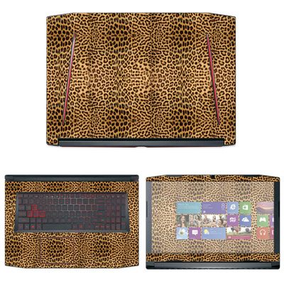 Decalrus - Protective Decal Leopard Skin Sticker for Acer Predator Helios 300 PH317 (17" Screen) case Cover wrap ACpredatorHelios17-187