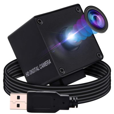 1080P USB Camera Autofocus High Speed Webcam for Computer and Raspberry Pi Mini UVC USB2.0 PC Camera Industrial CCTV Lightburn Camera OV2710 High Frame 100fps Wide Angle USB with Camera for Laptop