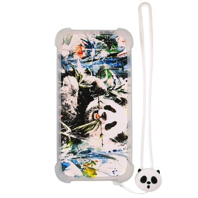 Case for Orbic Rc501l Case Silicone Border + PC Hard backplane Stand Cover Luminous Effect XM