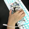 Case for Orbic Rc501l Case Silicone Border + PC Hard backplane Stand Cover Luminous Effect XM view 4