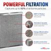14x14x1 Electrostatic Air Filter, MERV 8, Washable, Reusable Furnace AC/HVAC Filter, Energy Saving, Easy to Clean, Long-Lasting by LifeSupplyUSA view 2