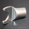Banana to Spade Speaker Cable Adapters - Silver Plated OFC Copper (no Nickel Base) - Audiophile Quality (2 Pack) view 3