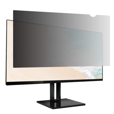 Amazon Basics Privacy Screen Filter -22 Inch 16:9 Widescreen Monitor, Anti-Spy, High Clarity, UV Protection, Eye Protection, Anti Glare & Blue Light Filter, Anti-Scratch (22" 16:9, 18.76"x10.56")