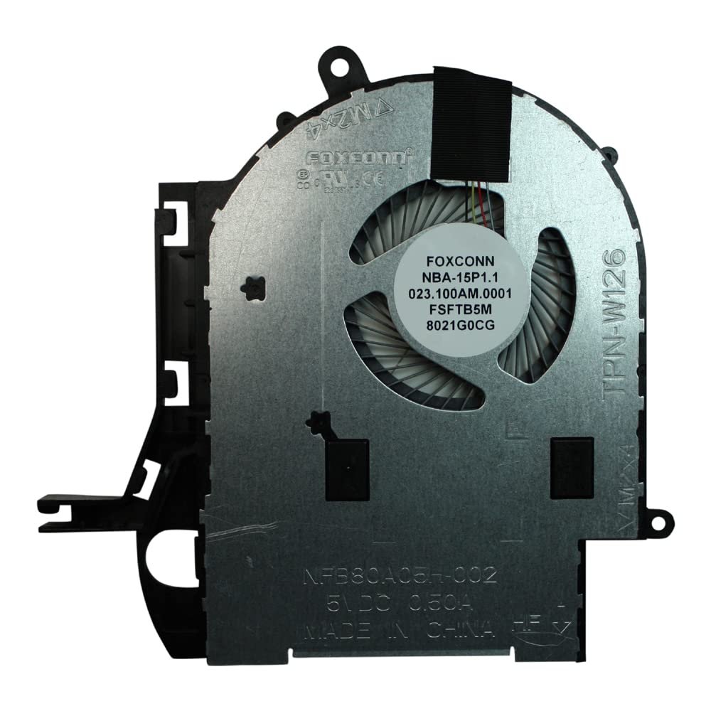 Power4Laptops Replacement Laptop Fan Compatible with HP Pavilion 15-br030TX