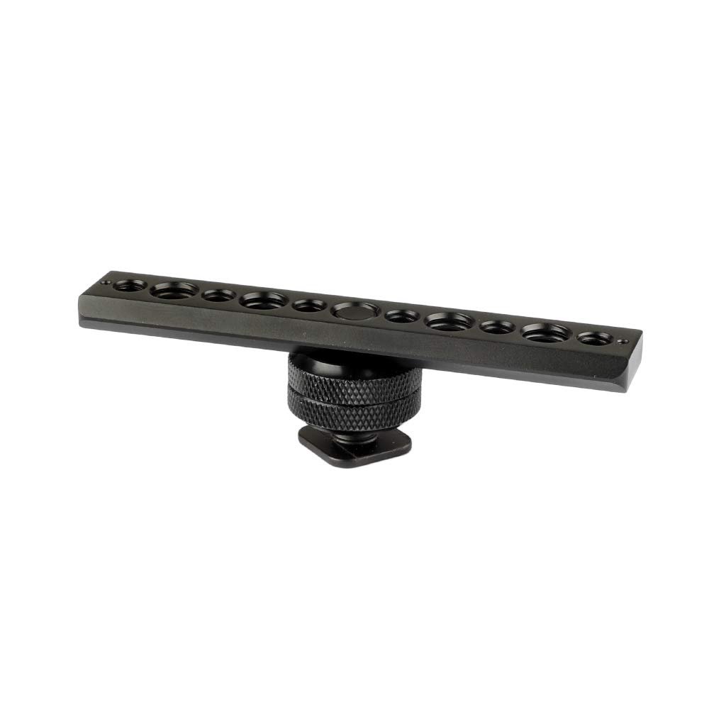 CAMVATE NATO Safety Rail 105mm with Shoe Mount & 3/8"-16 Female Thumbscrew