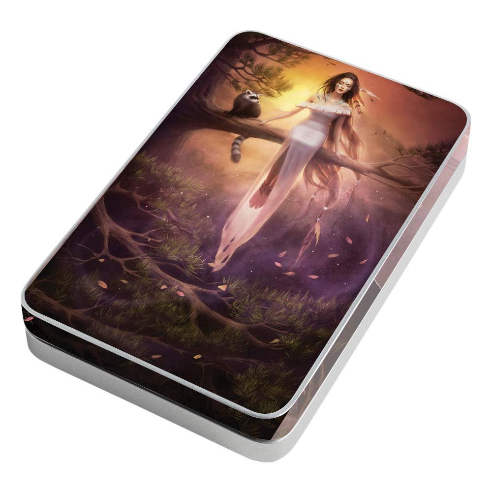 MightySkins Skin Compatible with Lifeprint 3x4.5 Hyperphoto Printer - Indian Princess | Protective, Durable, and Unique Vinyl wrap Cover | Easy to Apply, Remove, and Change Styles | Made in The USA