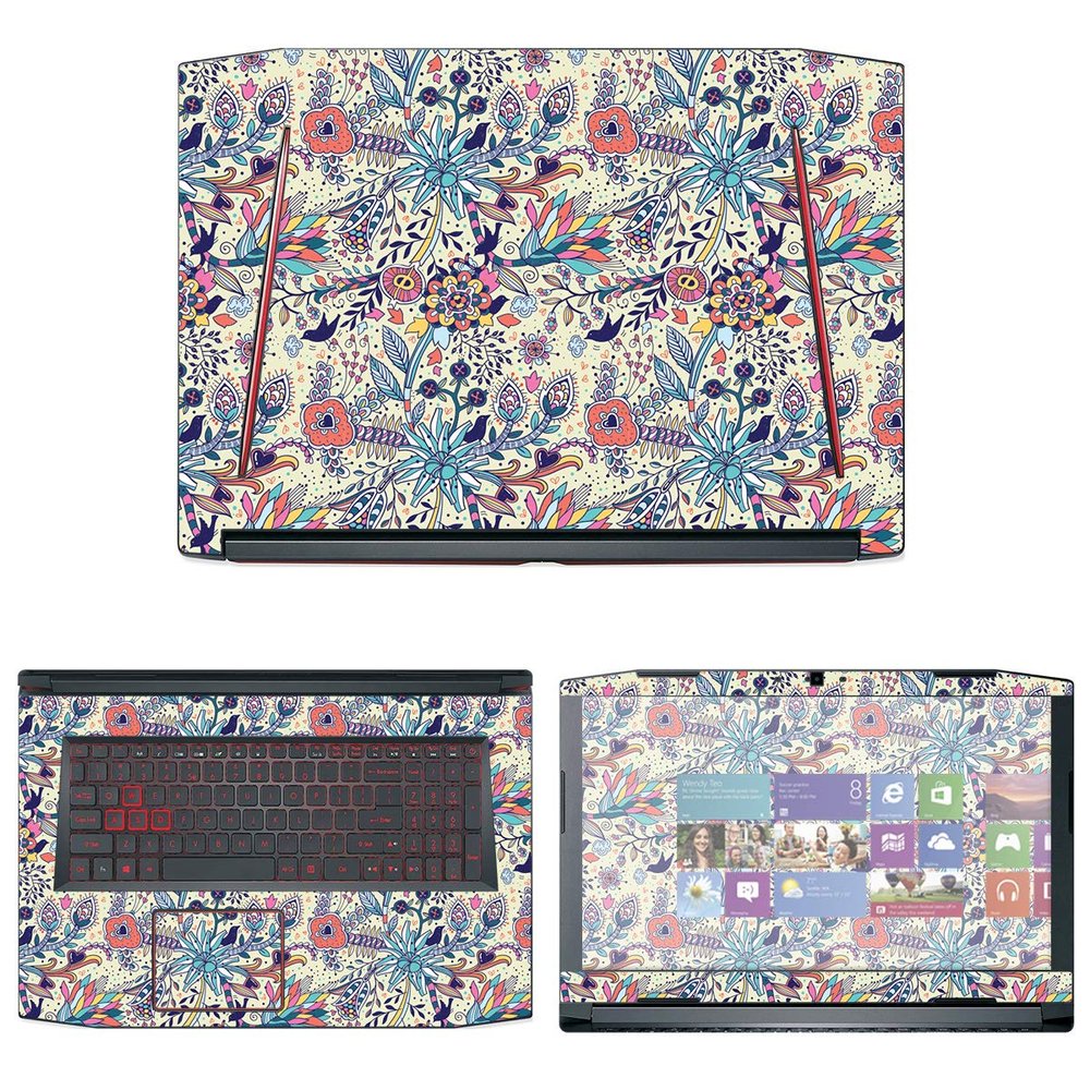 Decalrus - Protective Decal Skin Sticker for Acer Predator Helios 300 PH317 (17" Screen) case Cover wrap ACpredatorHelios17-222