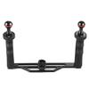 Poyinco Underwater Video Light Stabilizer Tray, Lightweight Aluminium Tray for GoPro OSMO and Any Other Camera with 1/4 inch Screw Hole view 2