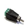 Male RCA Plug 2 Pin Terminal Custom Video/Audio Jack view 1