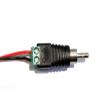 Male RCA Plug 2 Pin Terminal Custom Video/Audio Jack view 2