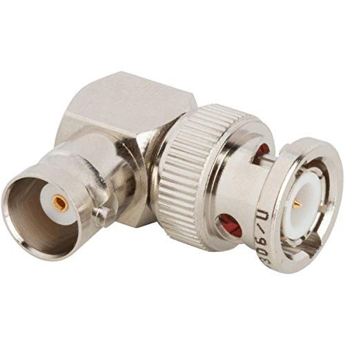 031-9, Conn BNC Adapter RCP/PL 0Hz to 4GHz 50Ohm RA Silver (2 Items)