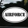 Air Force Oval Vinyl Decal Stickers - Sticker Graphic - Auto, Wall, Laptop, Cell, Truck Sticker for Windows, Cars, Trucks view 1