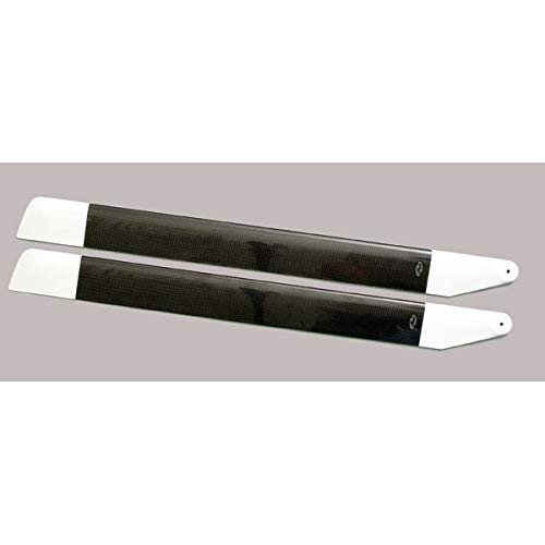 MRC MAH C/F M/R 12/64/710mm Non-Tapered Symmetrical Carbon Blades MAH710G3