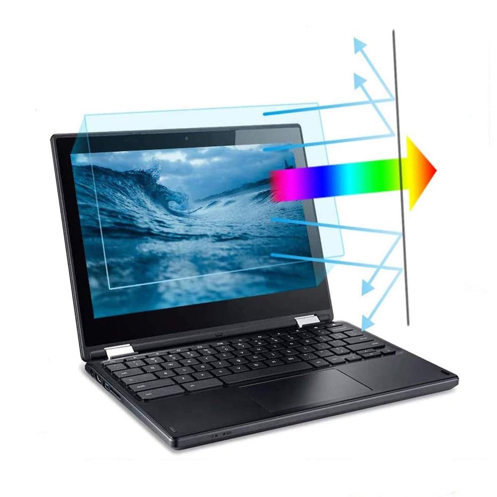 ANTOGOO V 2 Pack 11.6 Inch Blue Light Screen Protector, Eye Protection Anti Blue Light & Glare Filter Film for 11.6" with 16:9 Aspect Ratio Laptop