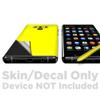 Skin Decal Vinyl Wrap for Samsung Galaxy Note 9 | Decal Stickers Skins Cover| Bright Yellow view 2