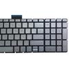 Laptop Replacement Keyboard Fit HP Pavilion 15-AB047NA 15-AB048NA 15-AB049NA 15-AB051NA 15-AB271NA Spanish Layout with Backlight (Sliver Key Black Word) view 4