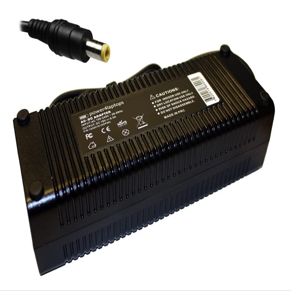 Power4Laptops AC Adapter Laptop Charger Power Supply Compatible with MSI Gaming GS73VR 6RF Stealth Pro