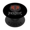 Nordic Germanic Fenrir Norse Mythology Gift PopSockets Grip and Stand for Phones and Tablets view 1