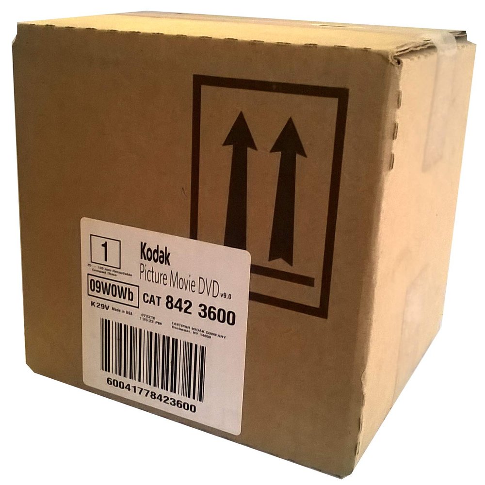Kodak Picture Movie DVD, 25 ct Pack for use with Kodak Kiosks Only
