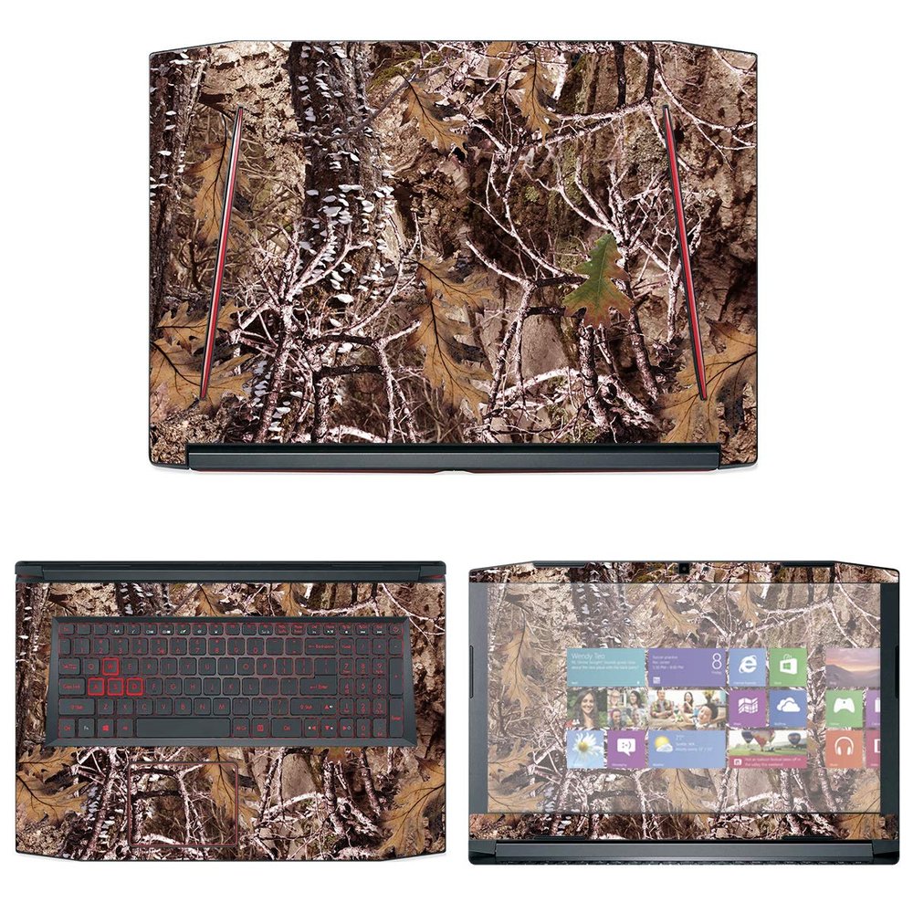Decalrus - Protective Decal Camo Skin Sticker for Acer Predator Helios 300 PH317 (17" Screen) case Cover wrap ACpredatorHelios17-216