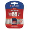 VER96171 - Capacity : 4 GB - Verbatim Premium SDHC Cards - Each view 1