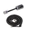 KINXIYU Telephone Cord Detangler and 360 Swivel Anti-Tangle Cord - 7.5Ft Uncoiled, 1.5Ft Coiled Landline Handset Cable view 1