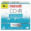 MAX648250 - Capacity : 80 min (Music), 700.00 MB (Data) - Maxell CD-R Recordable Disc - Pack of 50 view 1