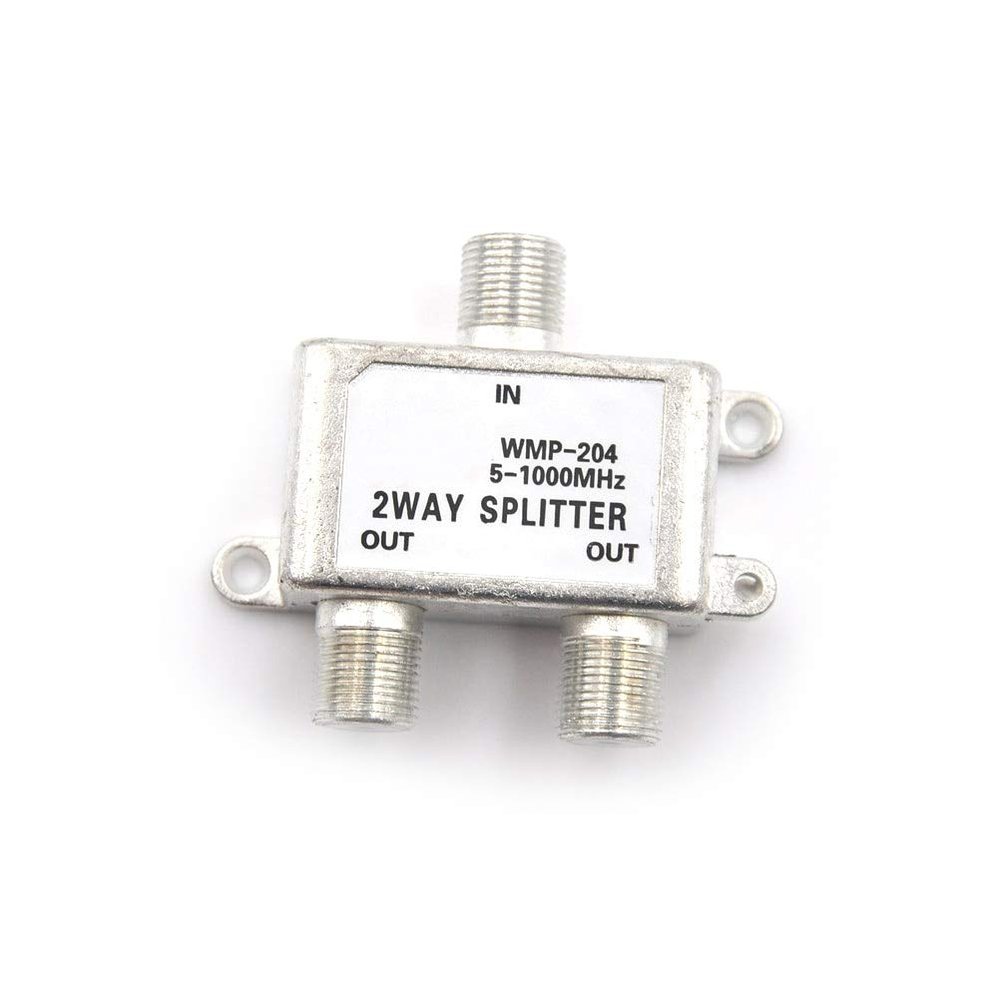 Gimax 2 to 1 Dual-use 2 Way Port TV Signal Satellite Sat Coaxial Diplexer Combiner Splitter Combiners Cable Switch Switcher