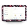 Skin Decal Vinyl Wrap for Google Home Hub | Decal Stickers Skins Cover |Sugar Skulls Red Black Dia de Los view 1