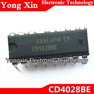 Gimax 10PCS CD4028BE DIP16 CD4028 DIP