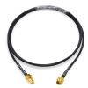 BINGFU SMA Male to SMA Female Bulkhead Mount RG174 Antenna Extension Cable 1m 3 feet Compatible with 4G LTE Router Gateway Cellular RTL SDR Dongle ADS-B Receiver view 1